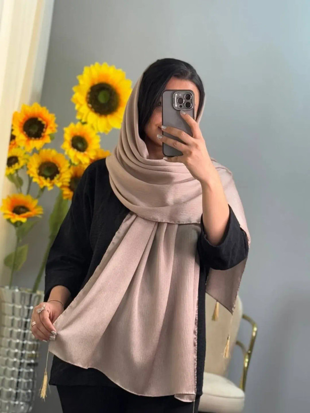 شال کریستال منگوله دار مجلسی