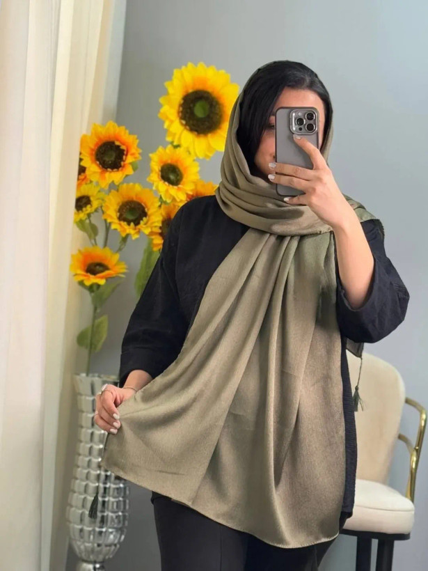 شال کریستال منگوله دار مجلسی