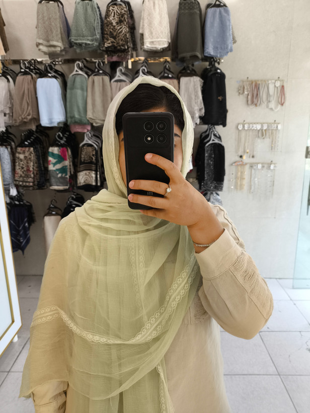 شال حریر مجلسی پاپیونی لوکس