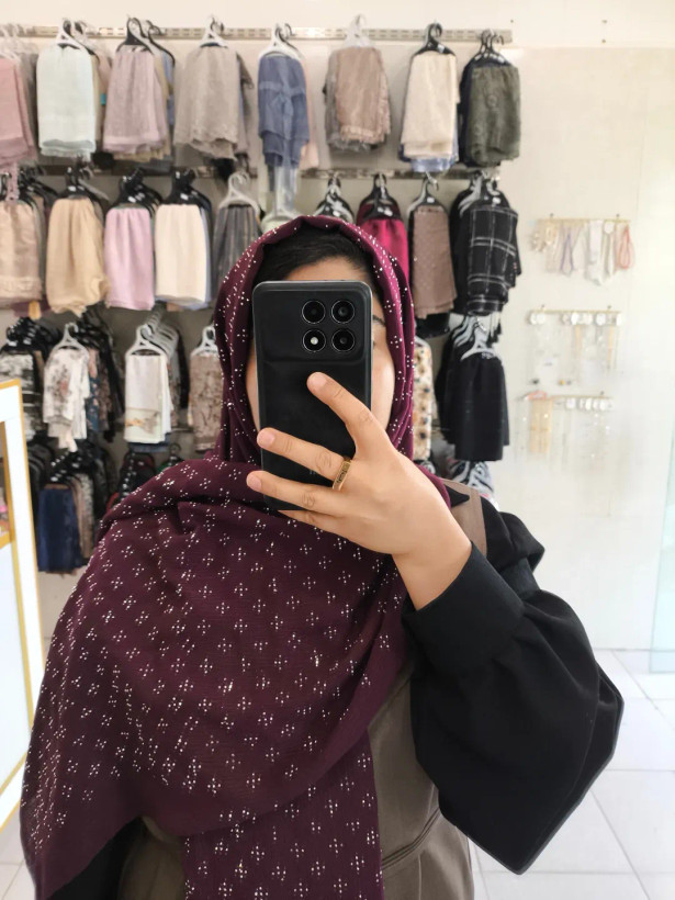 شال درختی درجه یک فول نگین ستاره ای مجلسی زنانه و دخترانه