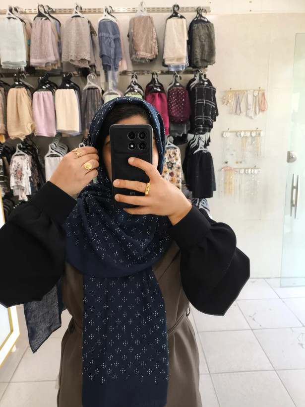 شال درختی درجه یک فول نگین ستاره ای مجلسی زنانه و دخترانه