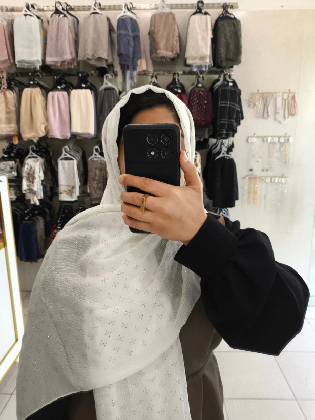شال درختی درجه یک فول نگین ستاره ای مجلسی زنانه و دخترانه